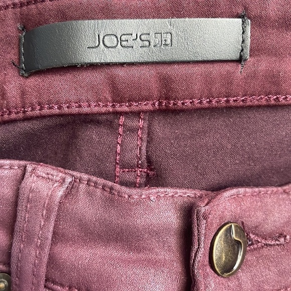 Coated Denim Joe’s Jeans High Rise Skinny Jeans - 28​​​ - Picture 5 of 12